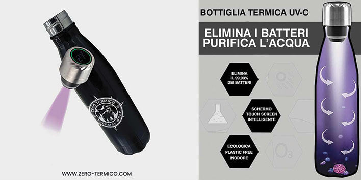 Bottiglia Termica UVC Zero Termico