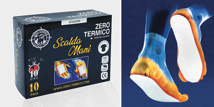 Scaldini Riscaldanti Zero Termico