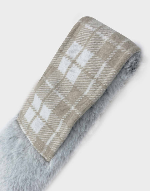 Sciarpa Riscaldata in Pile Donna